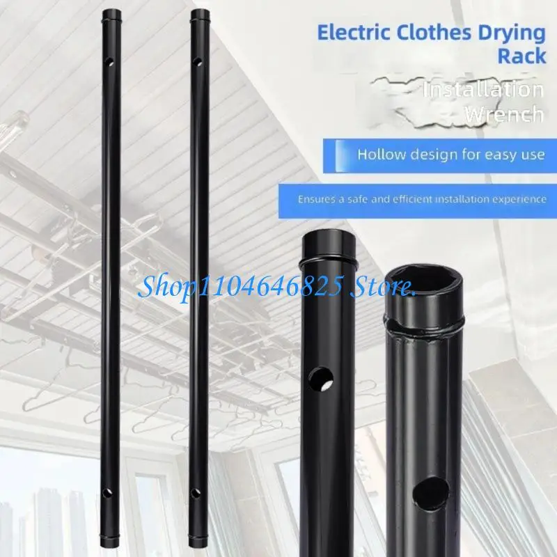Extended Length 13mm 14mm Socket Wrench For Electric Clothes Hangers And Ceiling Expansion Applications