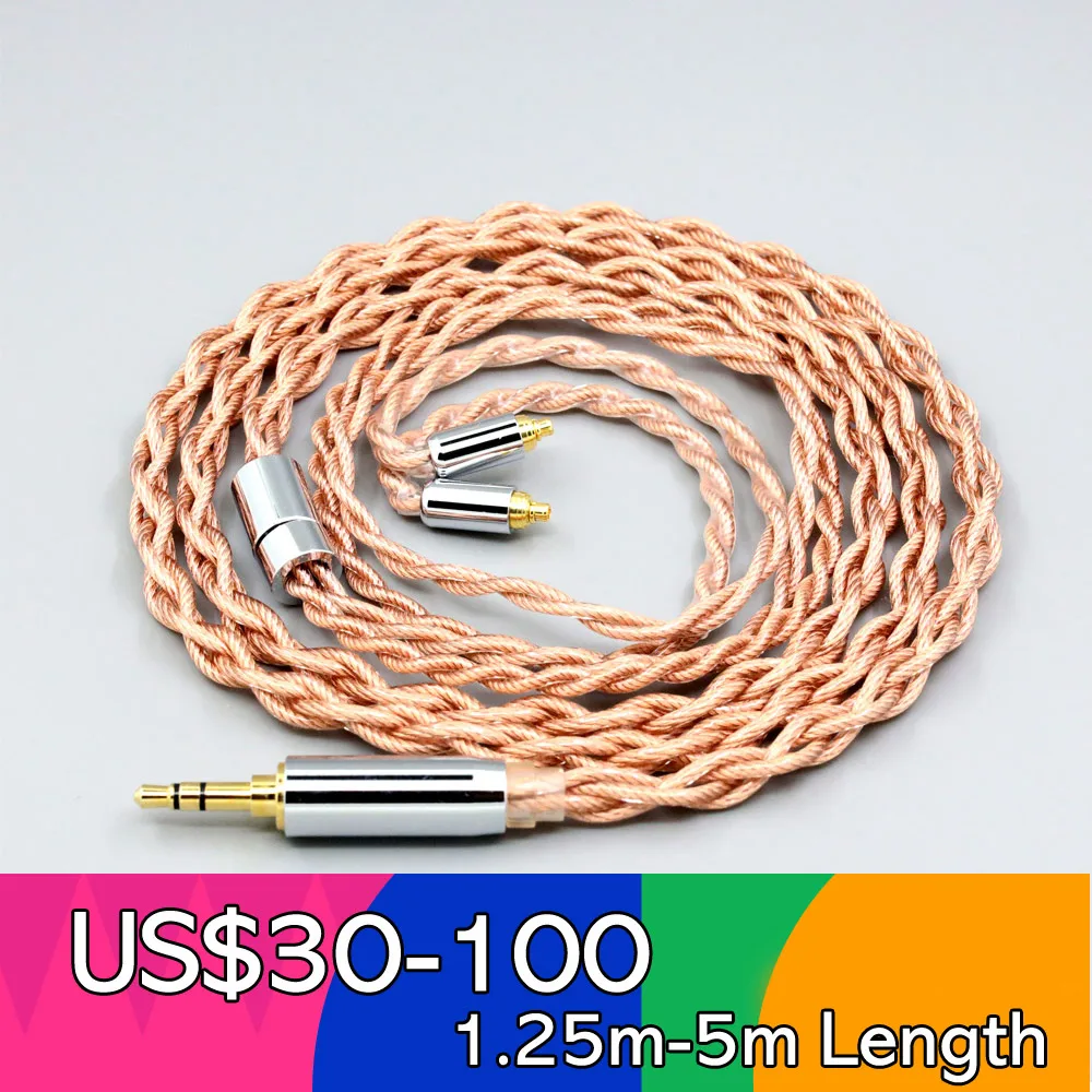 Graphene 7N OCC Shielding Coaxial Mixed Earphone Cable For Sennheiser ie200 IE300 IE900 ie600 MMCX LN007763