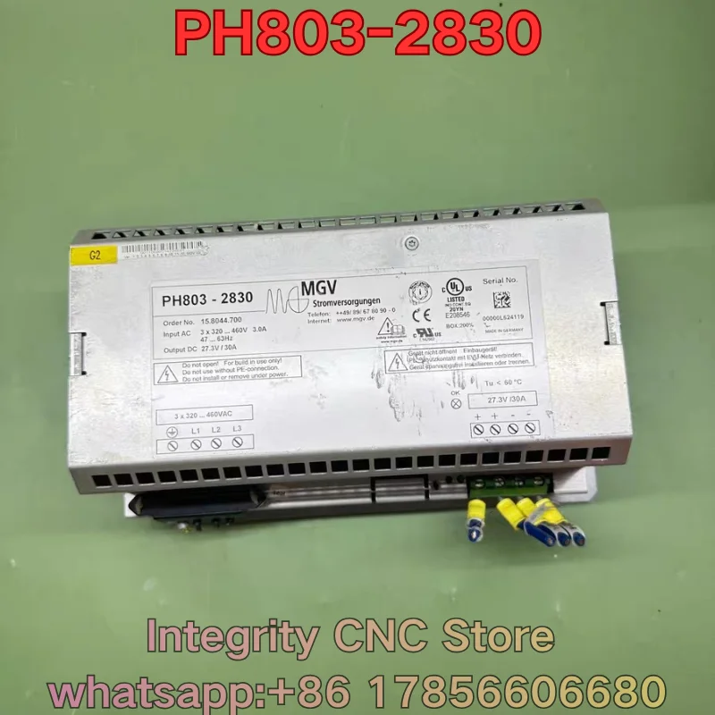 Second-hand PH803-2830 PLC module function test is normal