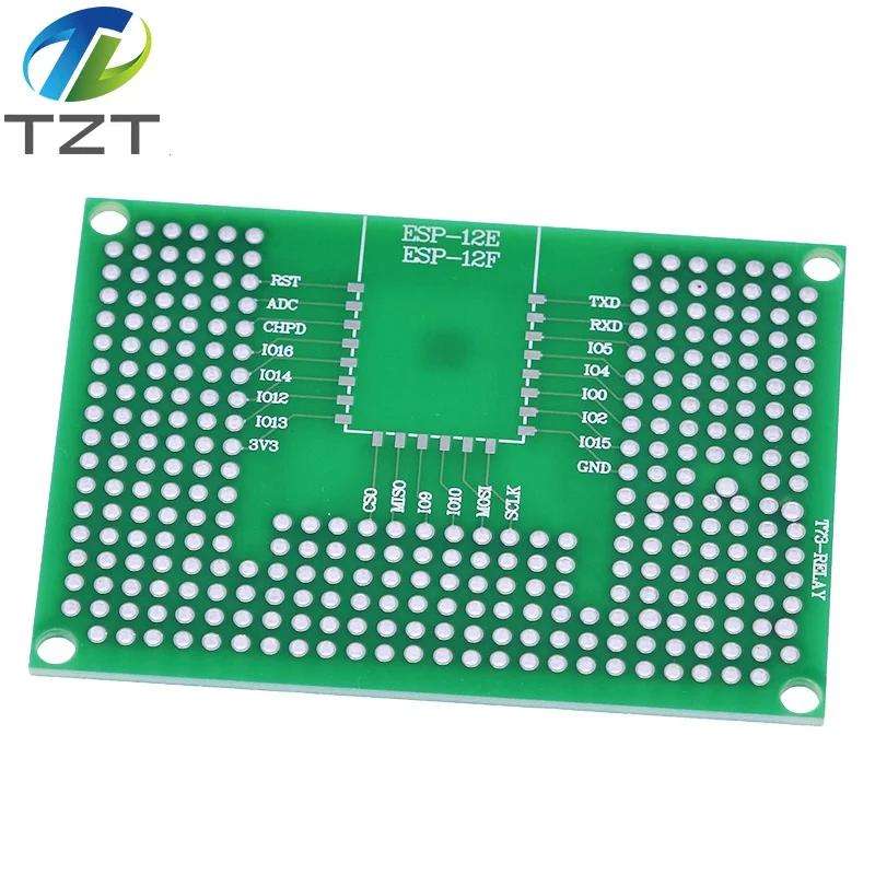 1/3 pièces 5x7CM Carte de prototypage double face Protoshield pour ESP8266 WIFI ESP-12F ESP-12E ESP32 ESP32S