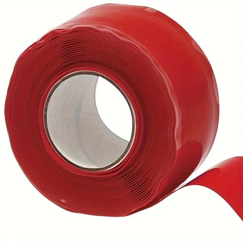 YITAPE Selbstverschweißendes Silikonband Wasserdichtes Reparaturband für Leckagen 2,5cm*1,5M Notfall-Gummischlauch-Klebeband