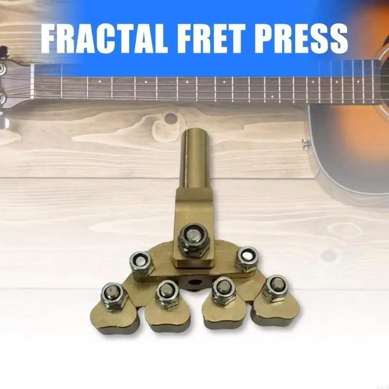   Guitar Thread Installation Pressure Head Acoustic Electric Instruments Fret Press Repair Tool Musical Instrument Pushers