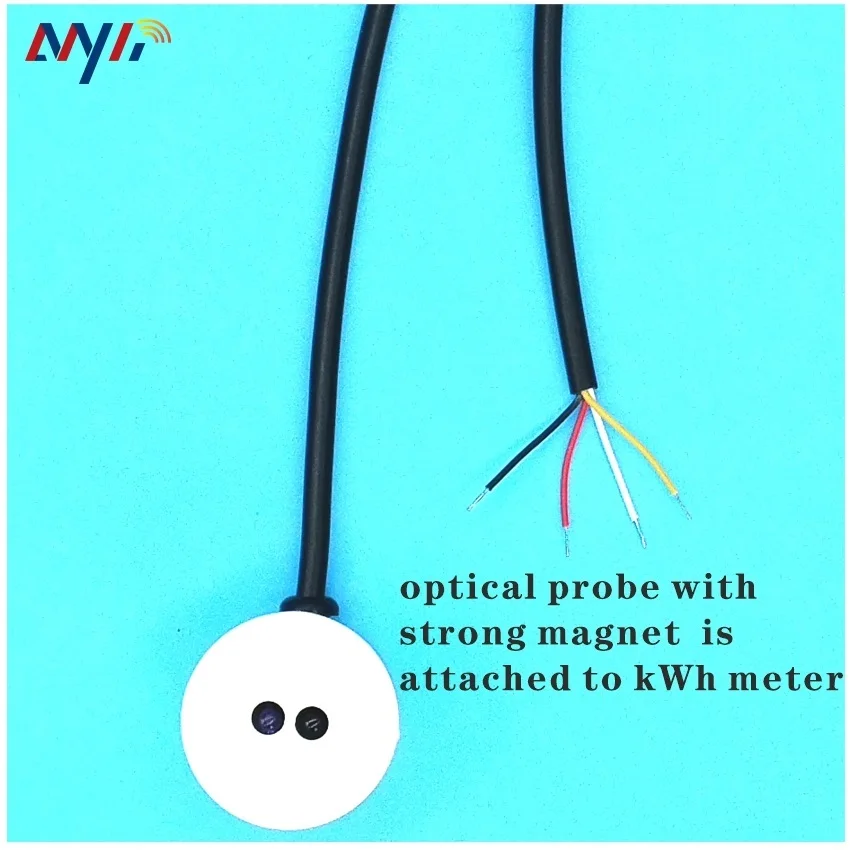 Medidores elétricos medidores de água medidores de calor medidores de gás inteligentes leitura sonda óptica MY002 com sinal de saída RS-485