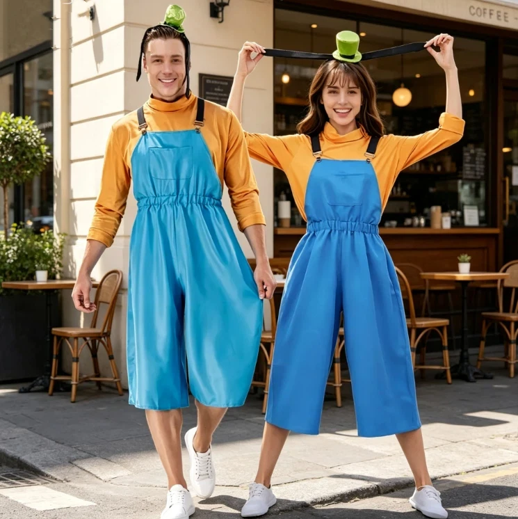 Anime Cosplay Couple - Halloween Party Women Man Japanese Anime