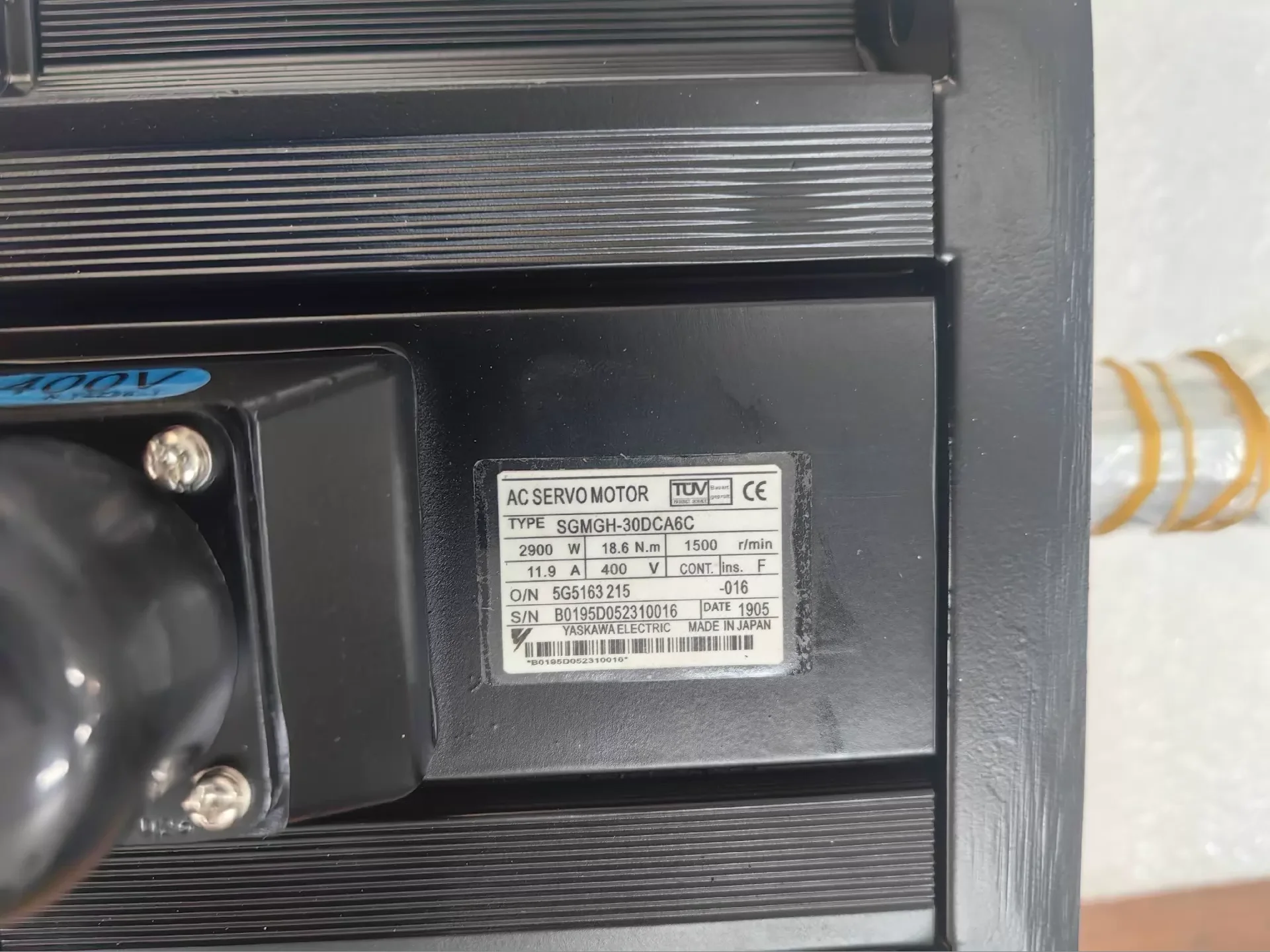 SGMGH-30DCA6C Brand New Servo Motor Original Genuine，Fast shipping，SGMGH 30DCA6C
