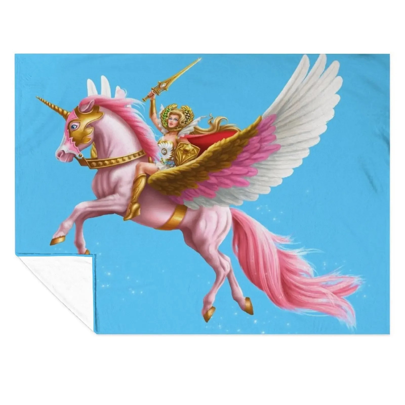 

She-Ra: Princess of Power!! Throw Blanket Extra Large Throw Heavy Summer Beddings Hair Blankets