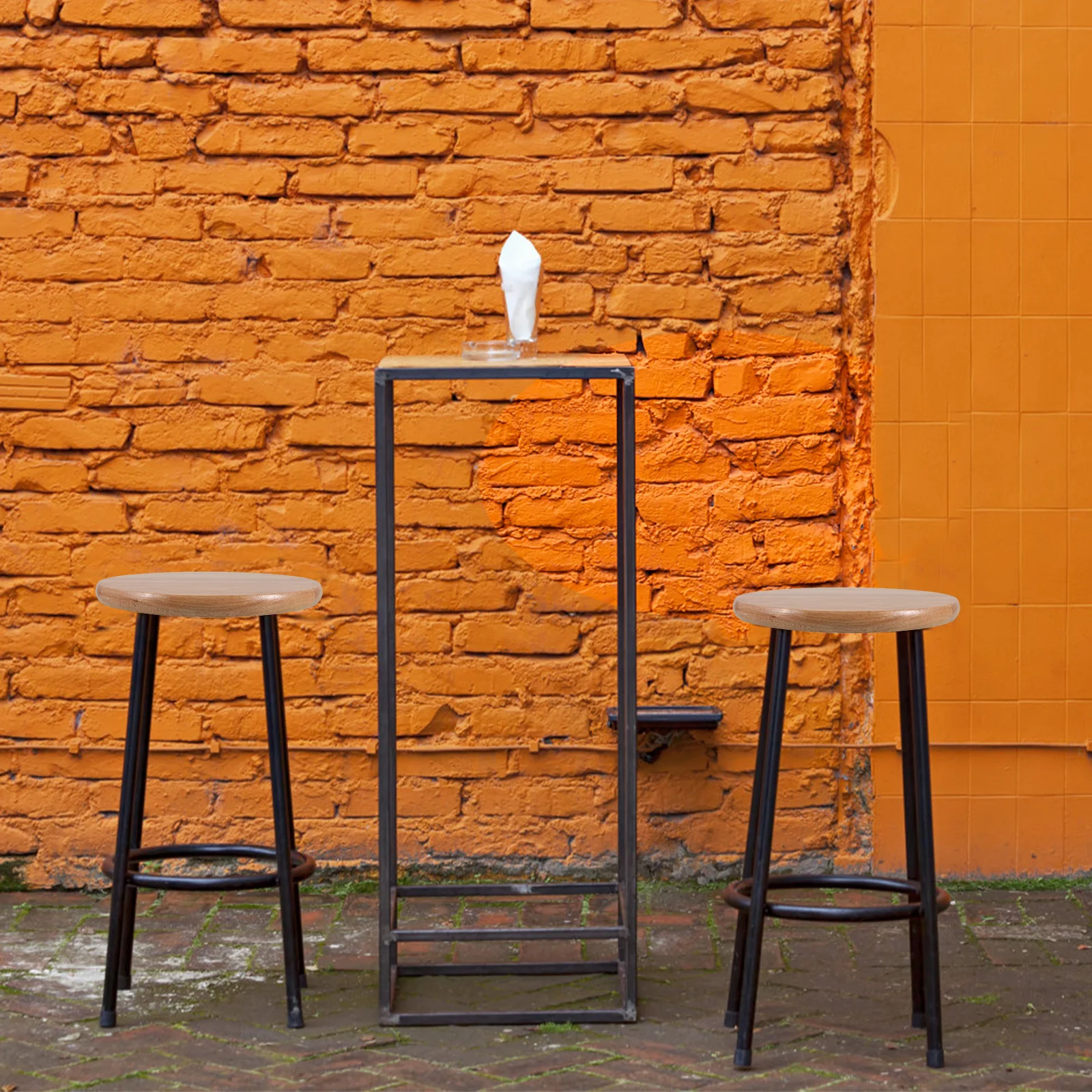 

Round Wooden Seat Replacement Top 12 Inch For Bar Counter Home Garden Decor Rustic Wood Stool Small Wooden Stool For