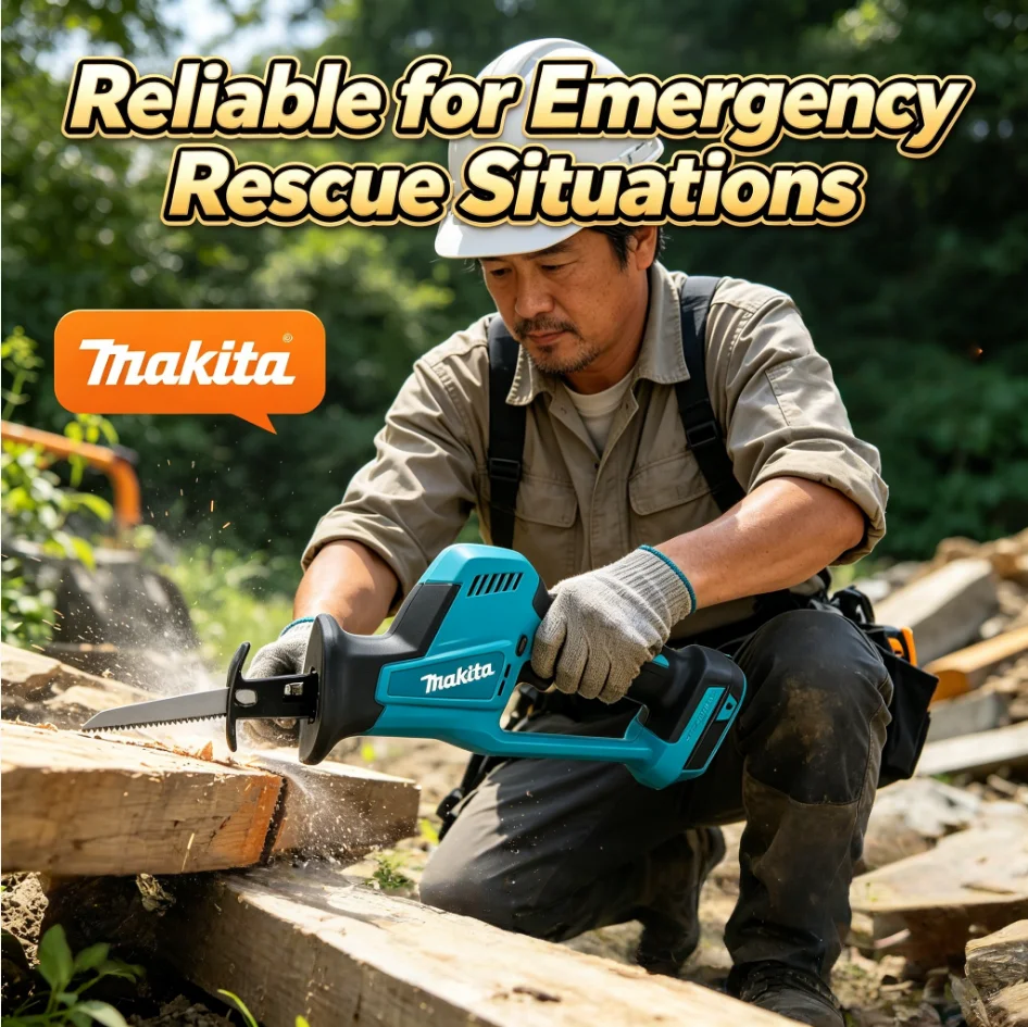 

Makita DJR189 18V Cordless Multifunction Saw - Rechargeable Lithium Battery Metal & Wood Cutting Tool (Battery Not Included)