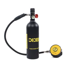 1L Mini Scuba Oxygen Cylinder Diving Air Tank Kit Snorkeling Breathing Equipment
