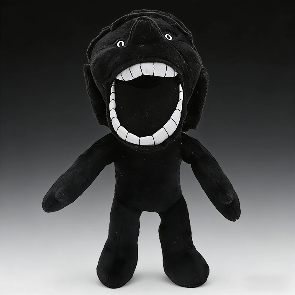

27cm Black SCP-067 Kid Plush Toys Movie Stuffed Animals Soft SCP-067 Kid Dolls Fans Birthday Gifts Toys for Kids Room Decor