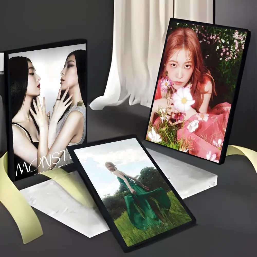 R-R-Red-V-V-Vvelva Pintura Caligrafia HD Pôster em tela à prova d'água Arte: Decoração de parede estética para casa, bar e muito mais