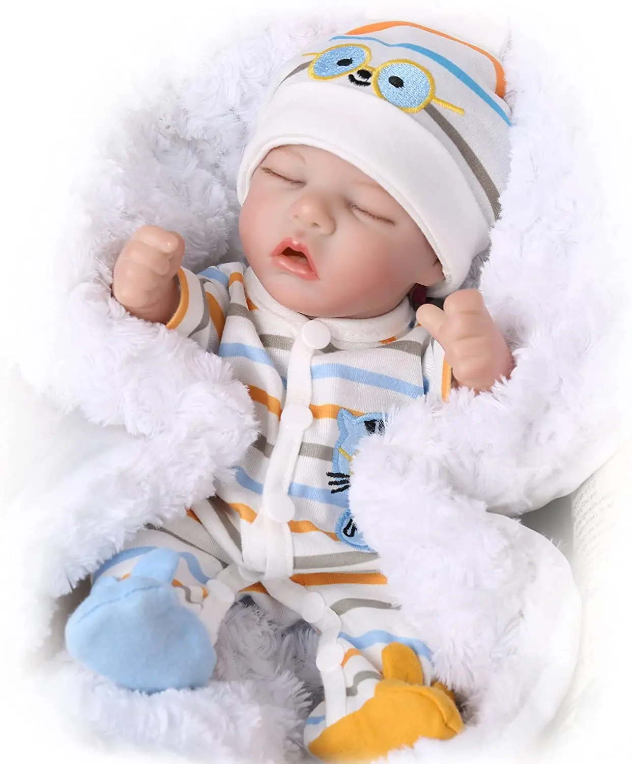 Reborn Baby Dolls - 12 Inch Realistic Sleeping Newborn Small Baby Doll for 3 + Year Old Kids