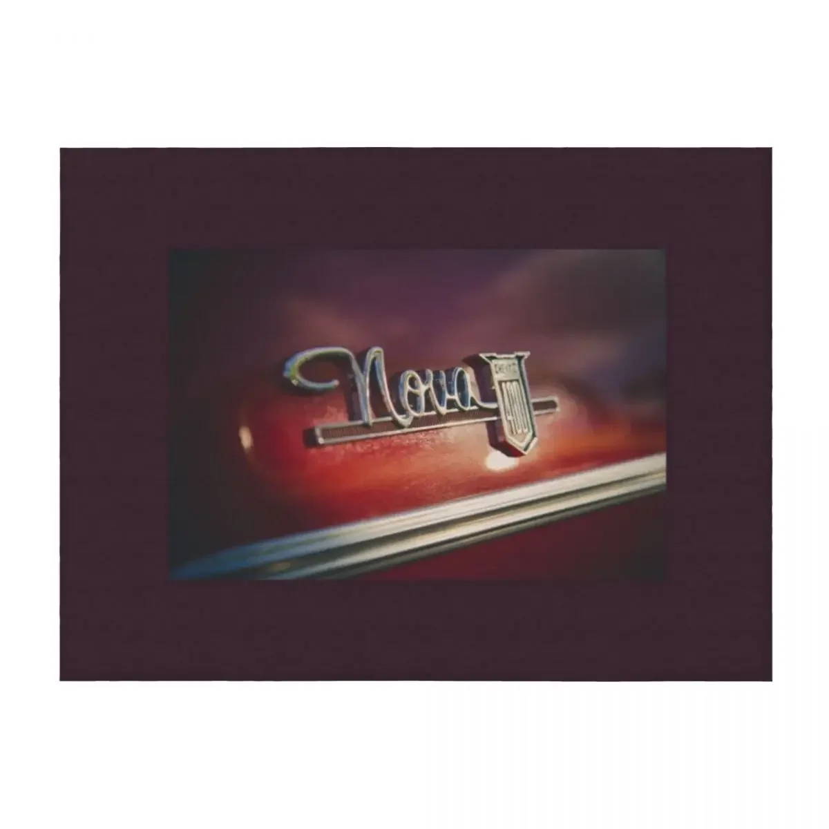 

Chevy Nova 400 badge Throw Blanket Decorative Beds Winter beds Fashion Sofas Cute Plaid Blankets