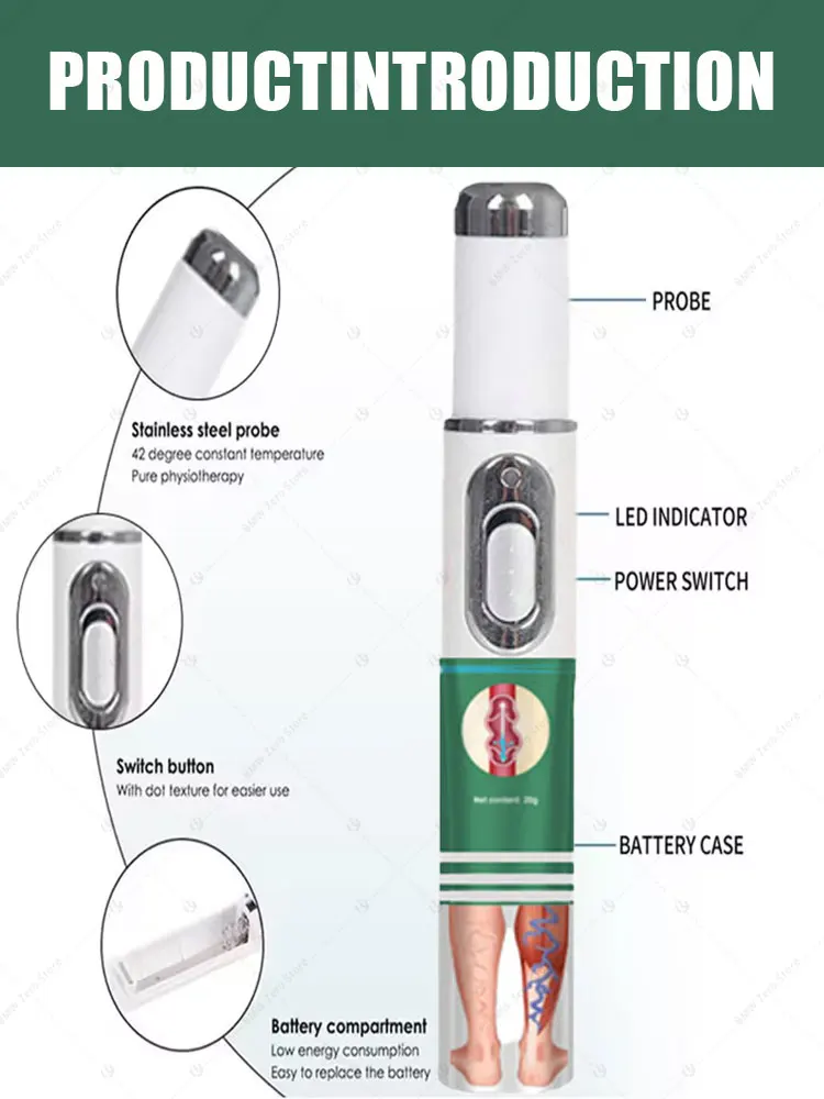 منتج العناية بالبشرة بالليزر يقول وداعًا للساقين العنكبوتية