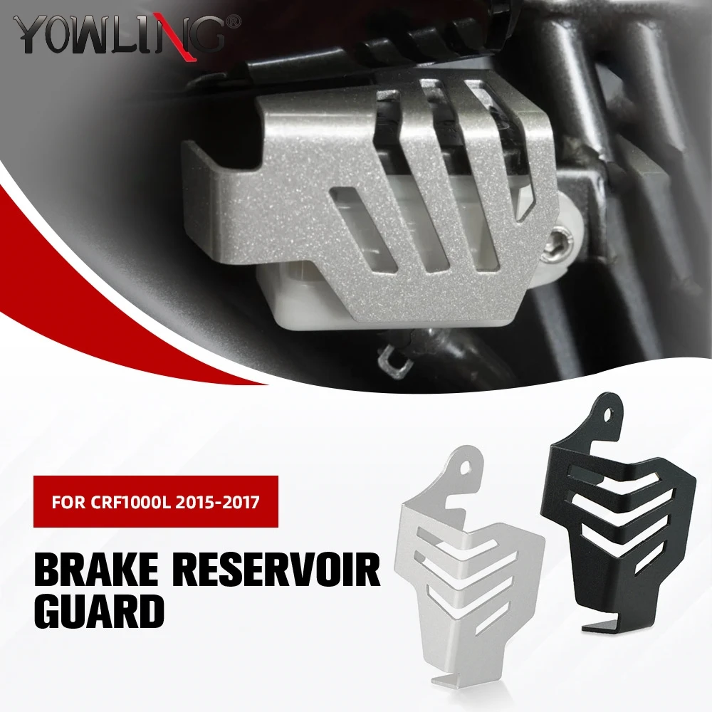

Motorcycle Accessories Rear Brake Fluid Reservoir Guard Cover Protector FOR Honda CRF1000L CRF1000 L CRF 1000L 2015 2016 2017