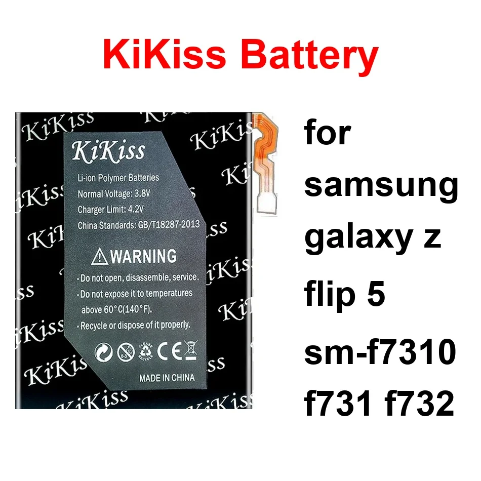 

Аккумулятор для мобильного телефона 1500-3200 мАч EB-BF732ABY EB-BF731ABY EB-BF731ABY+EB-BF732ABY для Samsung Galaxy Z Flip 5 SM-F7310 F731 F732