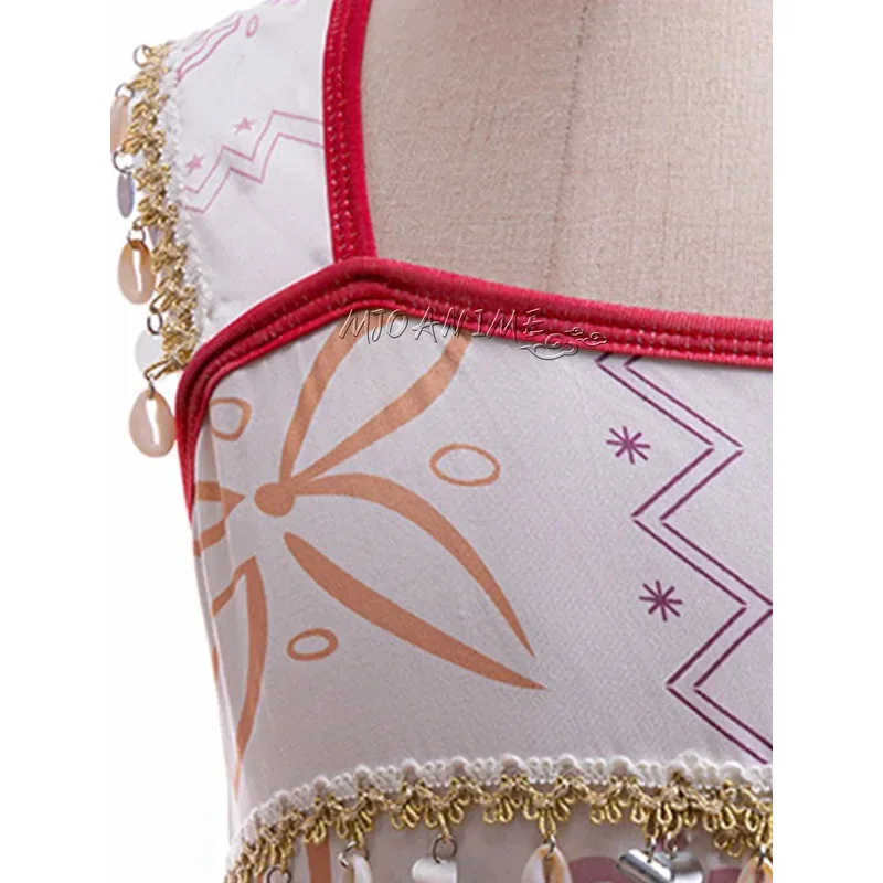 sisi 2233Moana 2 Abiti da principessa Vaiana Bambini Natale Festa di Halloween Abito cosplay Abiti fantasia casual