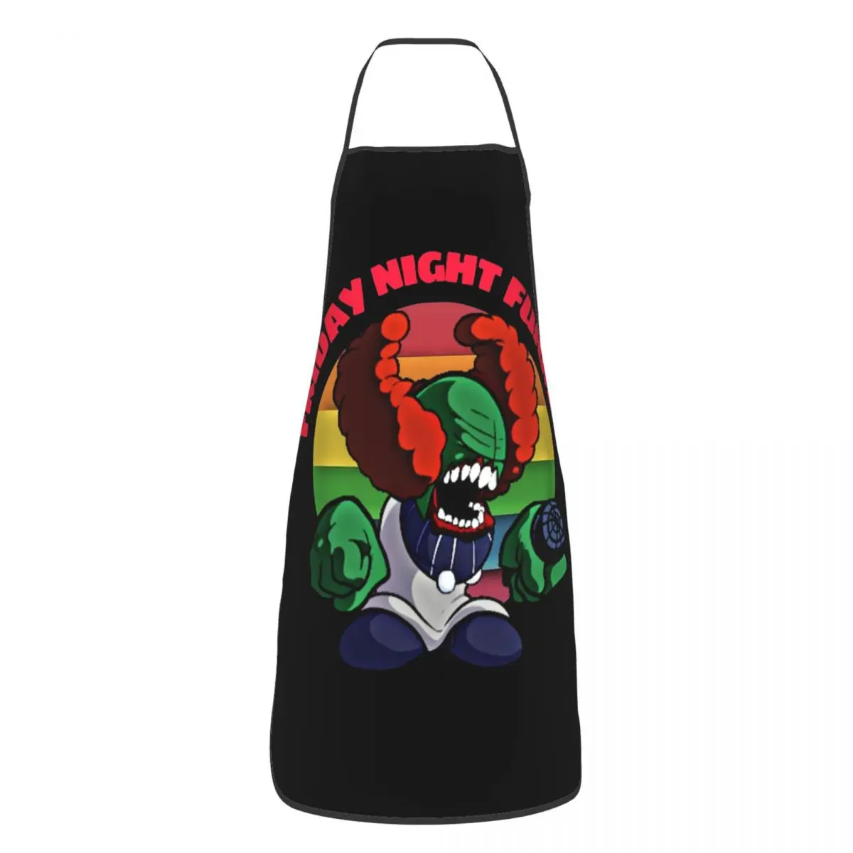 Friday Night Funkin Tricky Best Character Fnf Aprons Chef Cooking Baking Tablier Bib Kitchen Cleaning Pinafore for Women Men