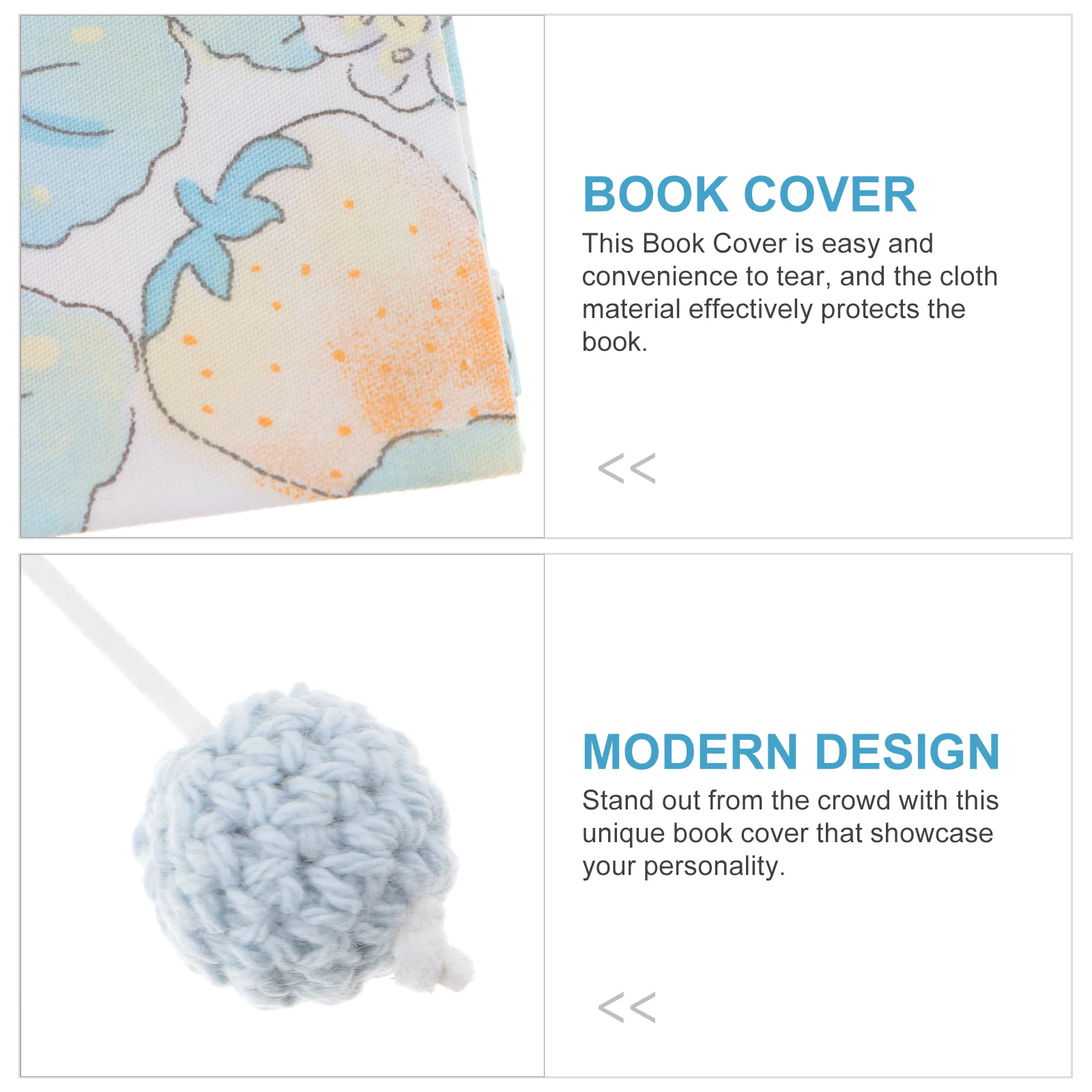 A5 Cloth Book Bible Gifts Reusable Handmade Book Sleeve Adjustable Book Protector For Notebook Hand Account Book