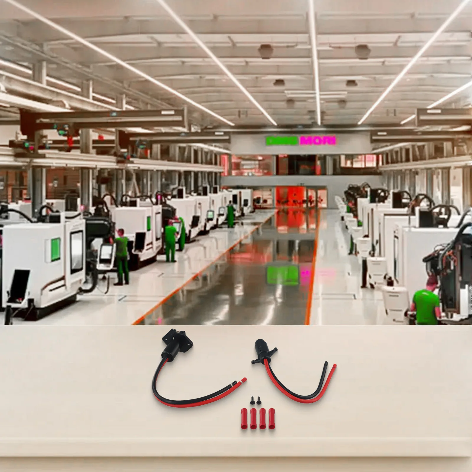Waterproof 12V 10AWG Trolling Motor Receptacle Kit Male Female Connector to Support Reliable Marine Motor Operation