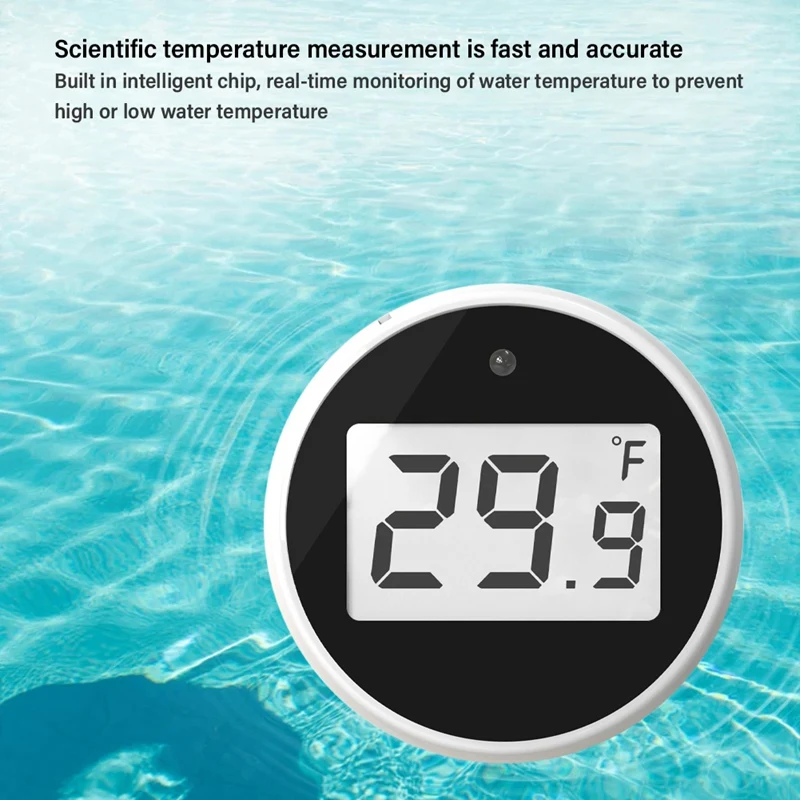 Digital Floating Bath Thermometer With Timer -20-70℃ Waterproof Water Temperature Meter For Swimming Pool Spa Ice Bath