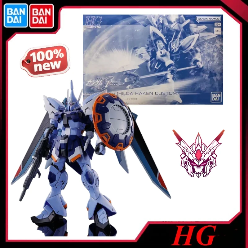

В наличии Bandai Original Gundam HGCE 1/144 Strong Man Rush Hilda Hacken сборная модель праздничные подарки украшения украшения