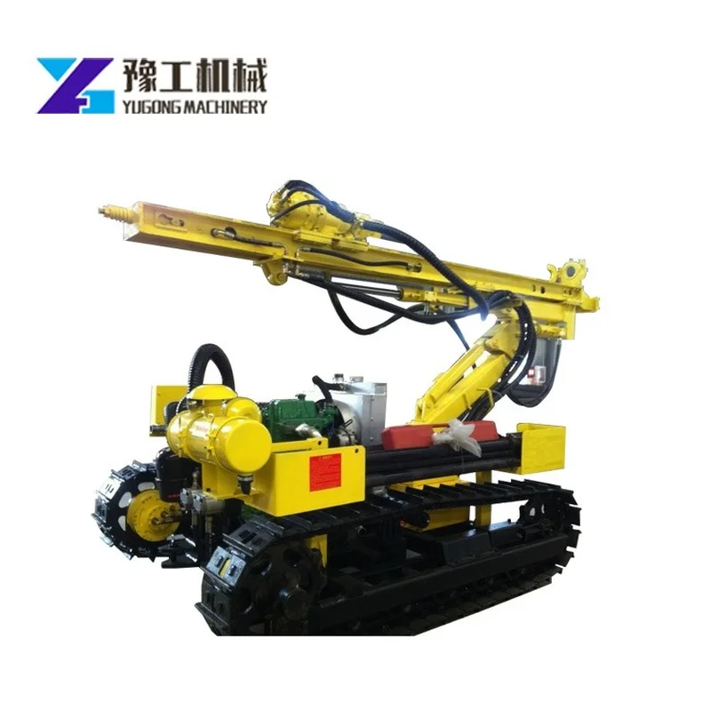 YG Crawler Dragon Mining Air Compressor Rock Drill