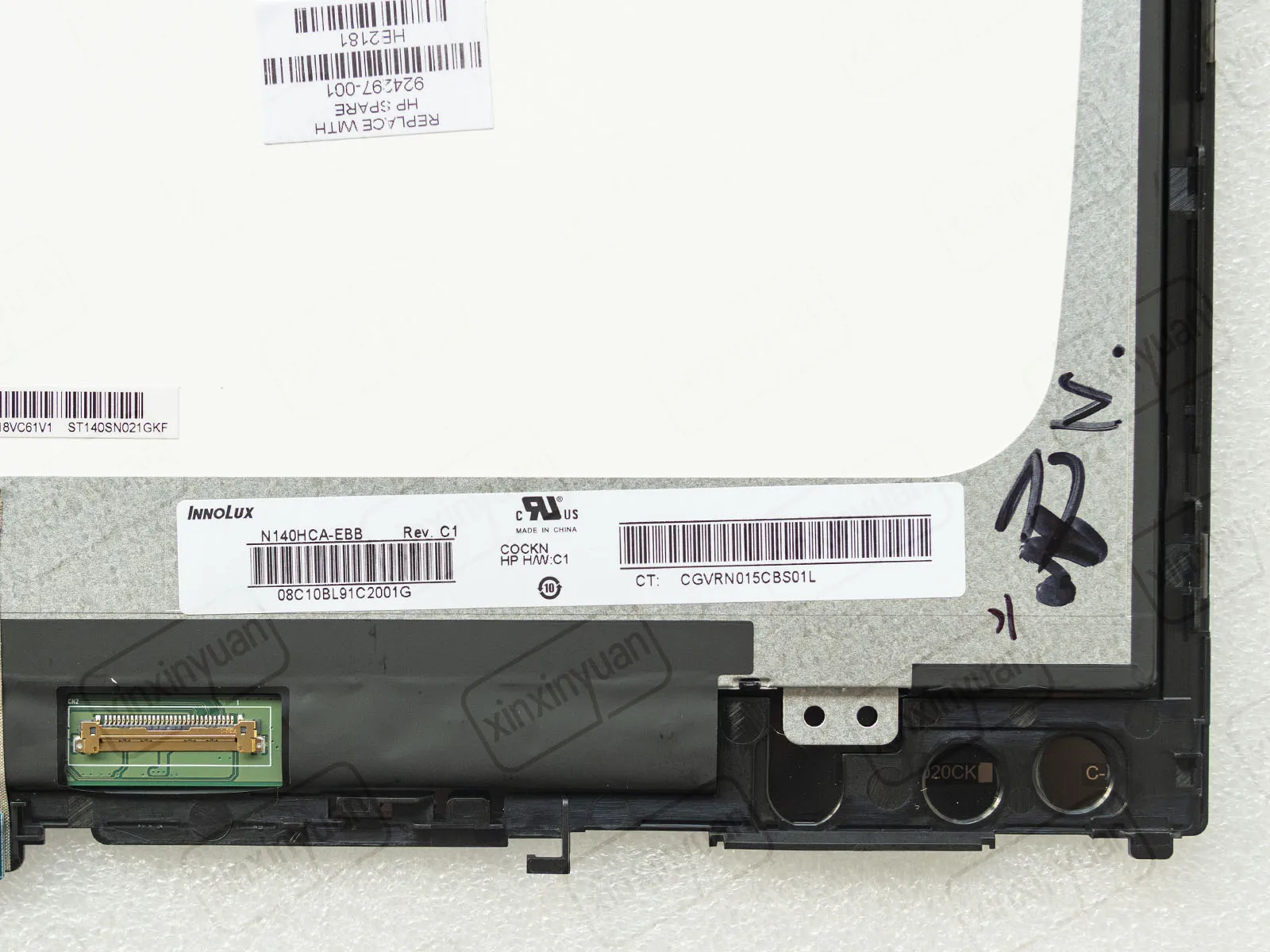 Imagem -04 - Conjunto do Tela Táctil do Lcd para o Pavilhão de hp 140 X360 14-ba 14m-ba 14t-ba 14-ba015dx 14-ba046tu 14-ba110nr 924298001 924297-001
