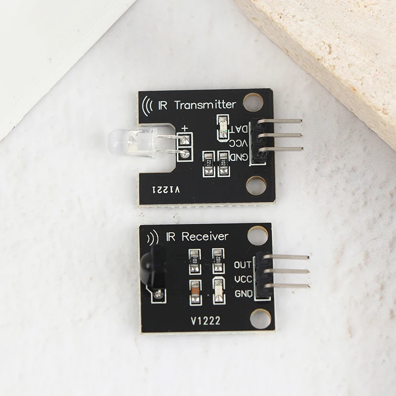 Versatile Infrared Transmitter and Receiver for Arduino | 38KHz | 10M Range | 5V Digital Kit.