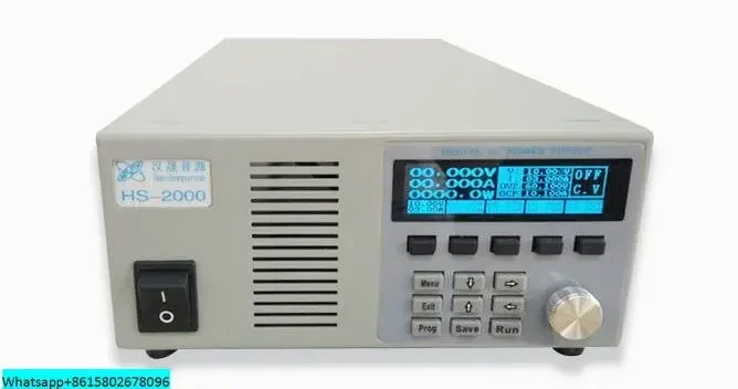

Hspy 1500V 3A DC Programmable Regulated DC Power Supply 0-1500V,0-3A adjustable 4500W