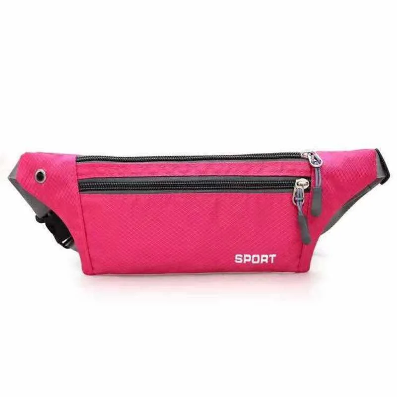 Casual Mannen Taille Tas Nylon Borst Pakken Voor Vrouwen Telefoon Tassen Pouch Pocket Running Riem Sporttas Multifunctionele Reizen Borst tas