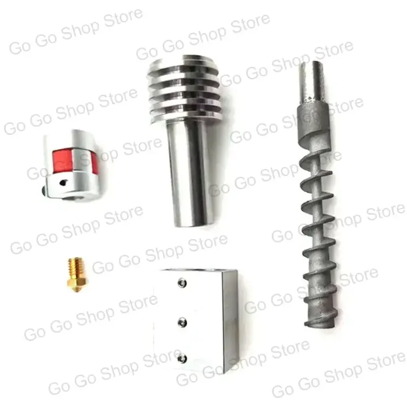 DIY 3D Printer Kit with Plastic Crusher Pellet Extruder and Lead Screw, Easy To Assemble, Enhanced Durable