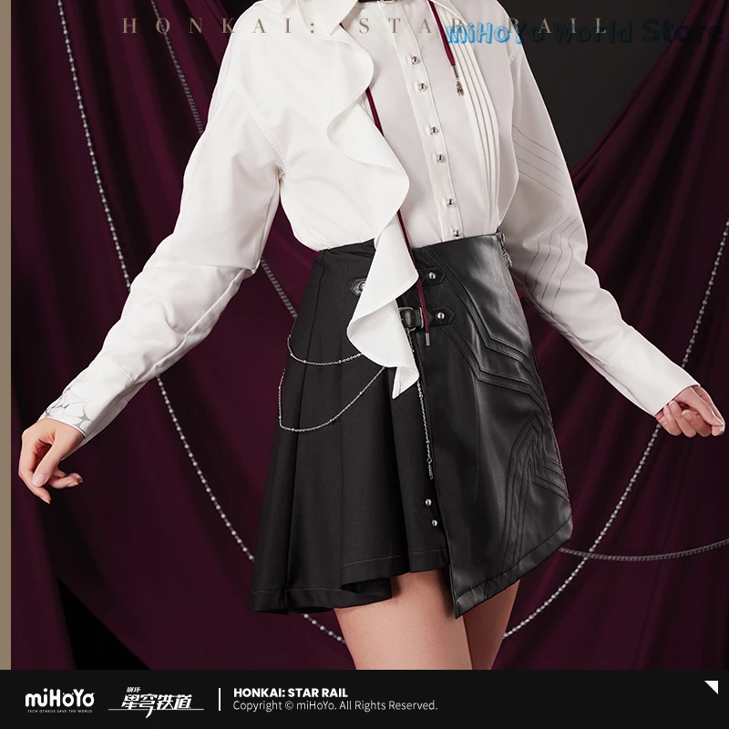 

【Genuine】MiHoYo Kafka Skirt Official Original Honkai Star Rail Kafka Theme Impression Series Skirt Doujin Cosplay Birthday Gifts