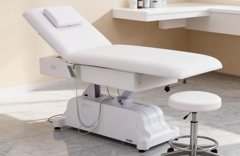 Electric Beauty Bed for Salon Professional Massage Therapy Tattoo Hairdressing Eyelash Treatment Plastic Surgery Dental Care