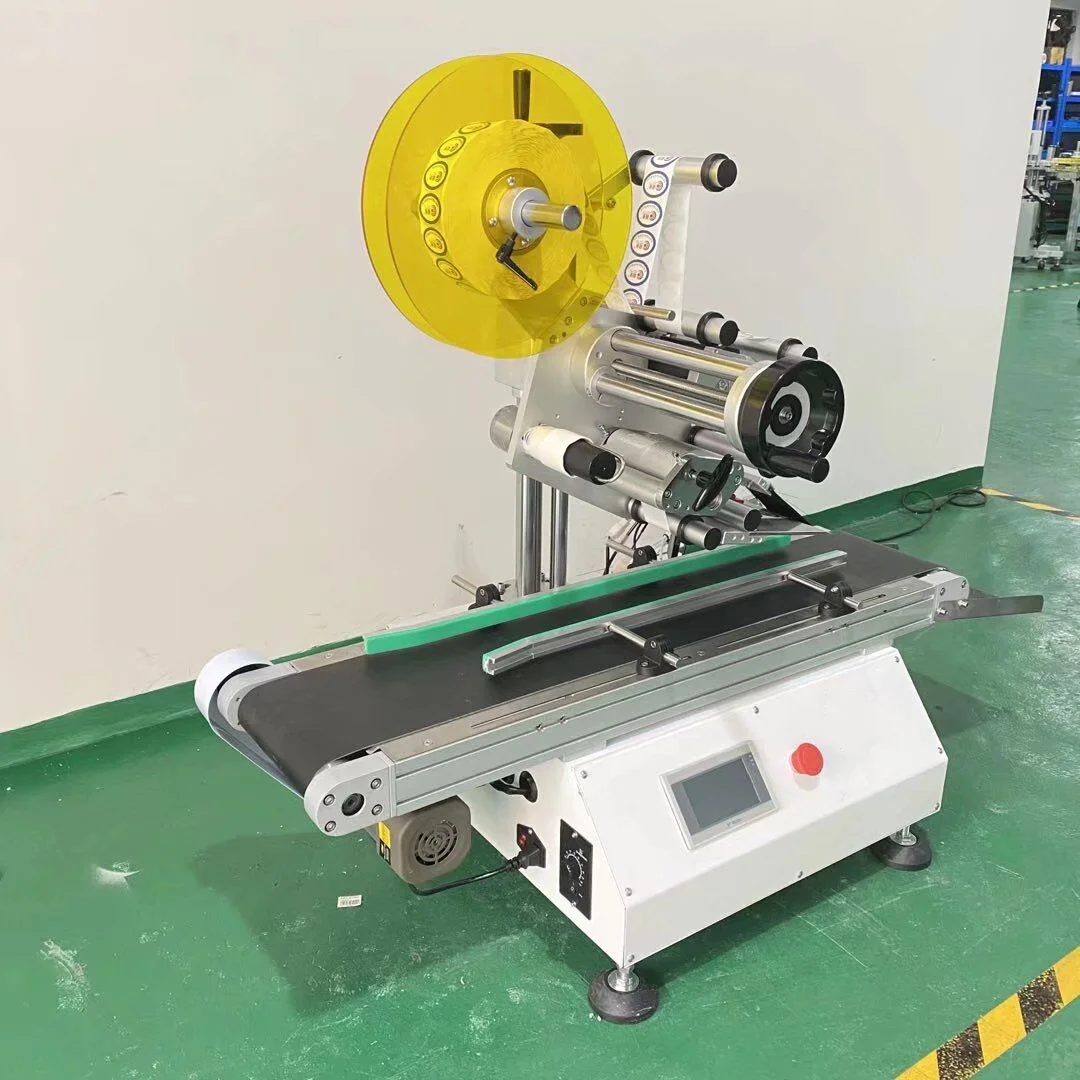 YN815B Economical Desktop Fully Auto Flat Surface Labeling Machine for Different Boxes and in Food Beauty Packaging Industry