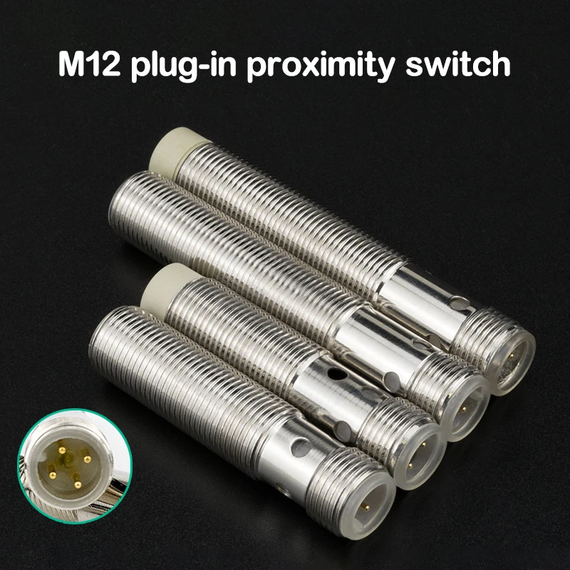 pioneerdetect-m12近接スイッチセンサー-プラグインコネクタタイプ-金属誘導スイッチ-航空プラグ付き-npnノーマルオープン