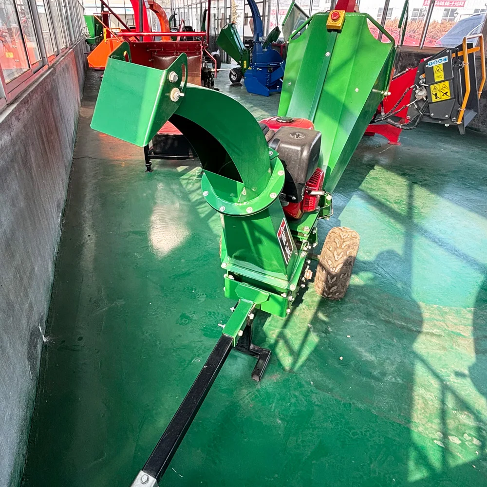 2025Hydraulic Automatic Garden Wood Shredder Chipper Farm Machine Wood Chipper 7 Inch Wood Chipper Machine