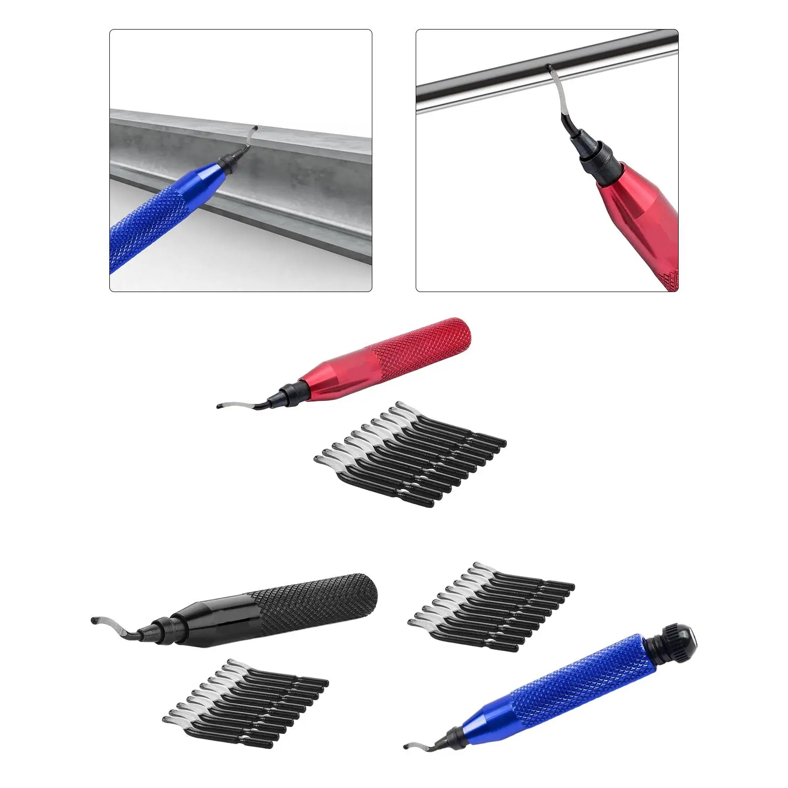 Deburring Tool with BS1010 Deburring Blade Mechanic Tool Rotary Shaft Solid