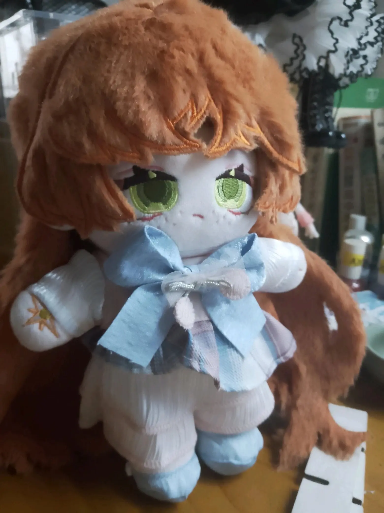 

В наличии Limbus Company HEARSE Ishmael Kawaii 20 см кукла плюшевые игрушки куклы подушки голые хлопковые куклы