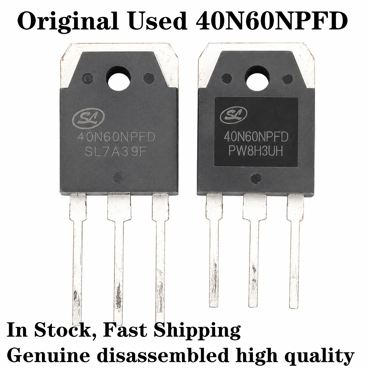 5-20pcs Original disassembly Transistor SGT40N60NPFDPN SGT40N60NPFD 40N60NPFD SGT40N60FD2PN 40N60FD2 IGBT 40A 600V