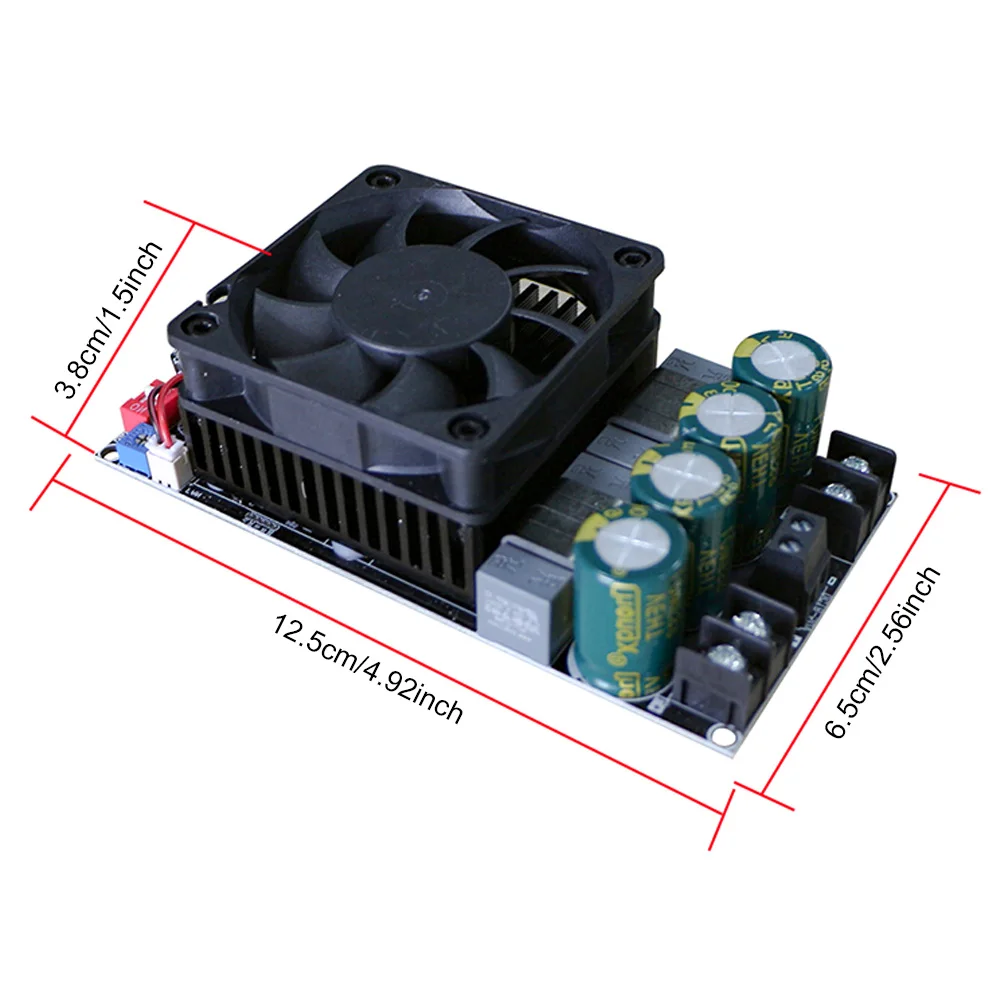 ZK-3002 Digitale Versterker Board 300WX2 Geborsteld Mono 600W TPA3255 AMP Geborsteld Mono Board Pure Achter Stage Eindversterker Board