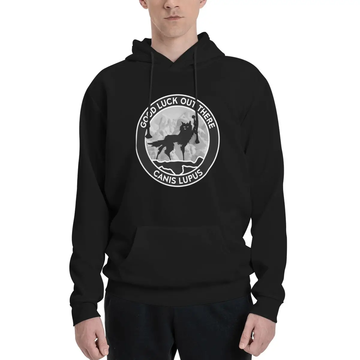 Fantastic Mr Fox - Wolf - Canis Lupus - Fill Hoodies Men Women Casual Pullover Sweatshirt Fashion Long Sleeve Clothing Winter