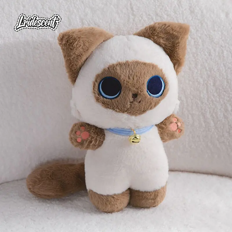 

Siamese Cat Plush Doll New and Cute Animal Inspired Design Ideal Festive Pillow Gift for Female Students