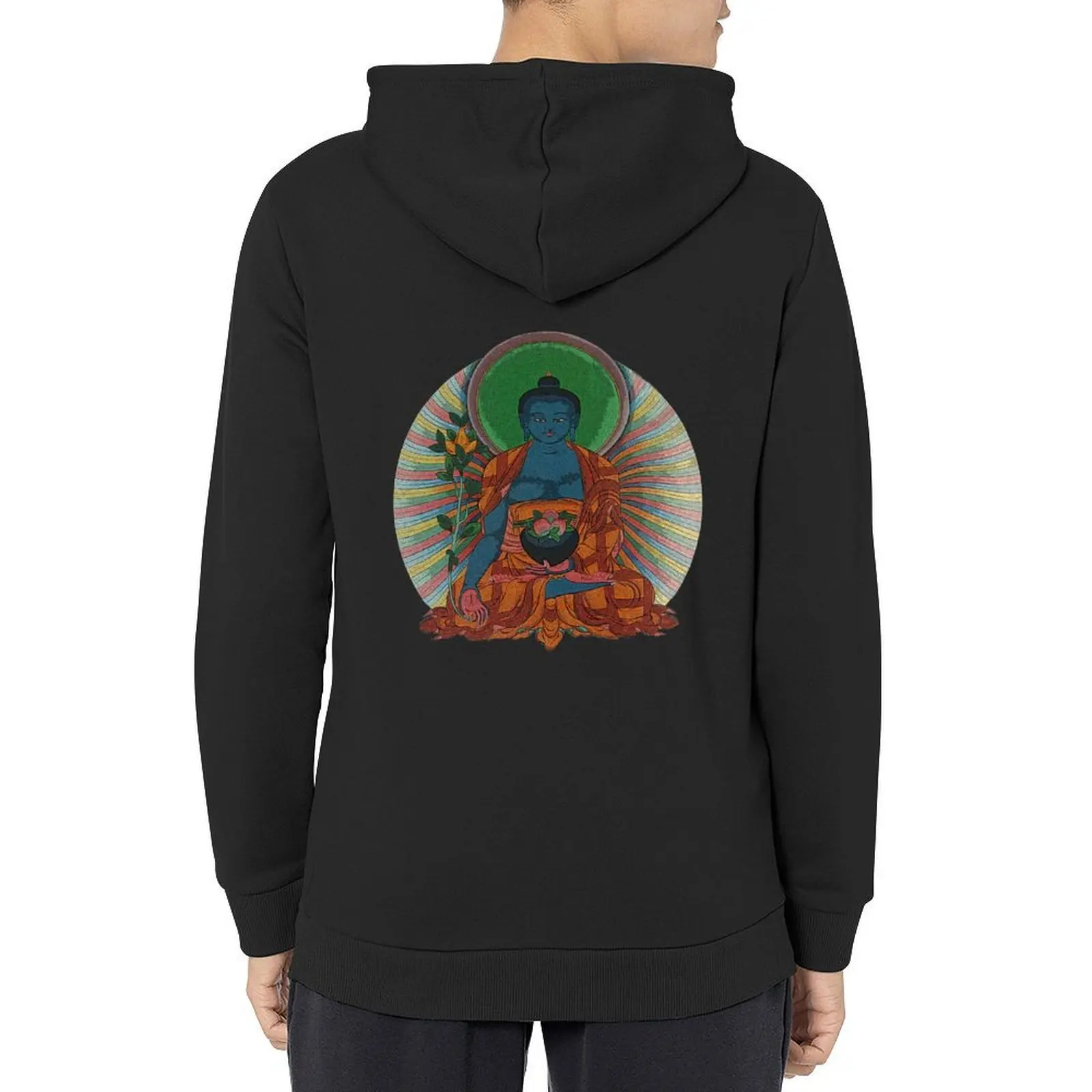 

Adi-Buddha Hoodie korean style clothes graphic t shirts men blouse anime clothing men's hoodies