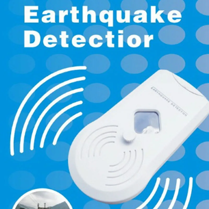 KOOJN Pre Earthquake Prediction Vibration Sounding Sound Alarm Small Earthquake Sensor