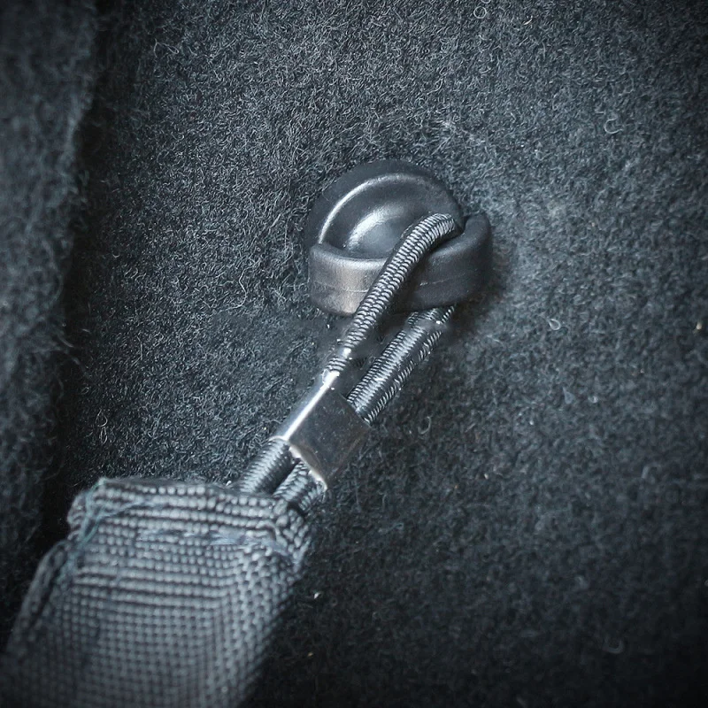 

4pcs Universal Car Holder Trunk Organizers Auto Parts And Rear Trunk Envelope Cargo Net Tie Down Hook Ring Loop Hanging Mounts