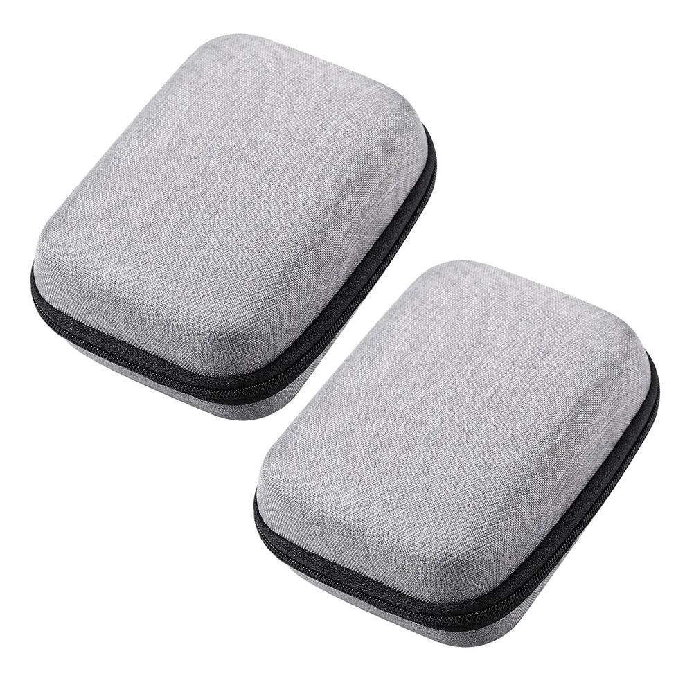 

2pcs EVA Storage Bag Dj Equipment Case Multifunction Microphone Holder Travel Cable Organizer Digital Product Bag Portable