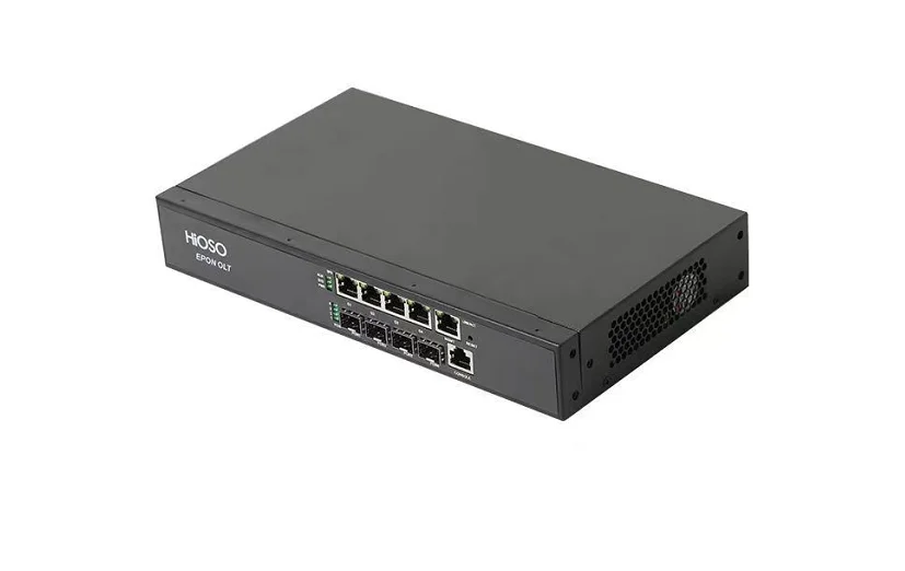 Imagem -02 - Mini 4pon Epon Olt ca 100240v Web Snmp Cli Ha7004t Huawei Compatível Zte Fiberhome Xpon Onu