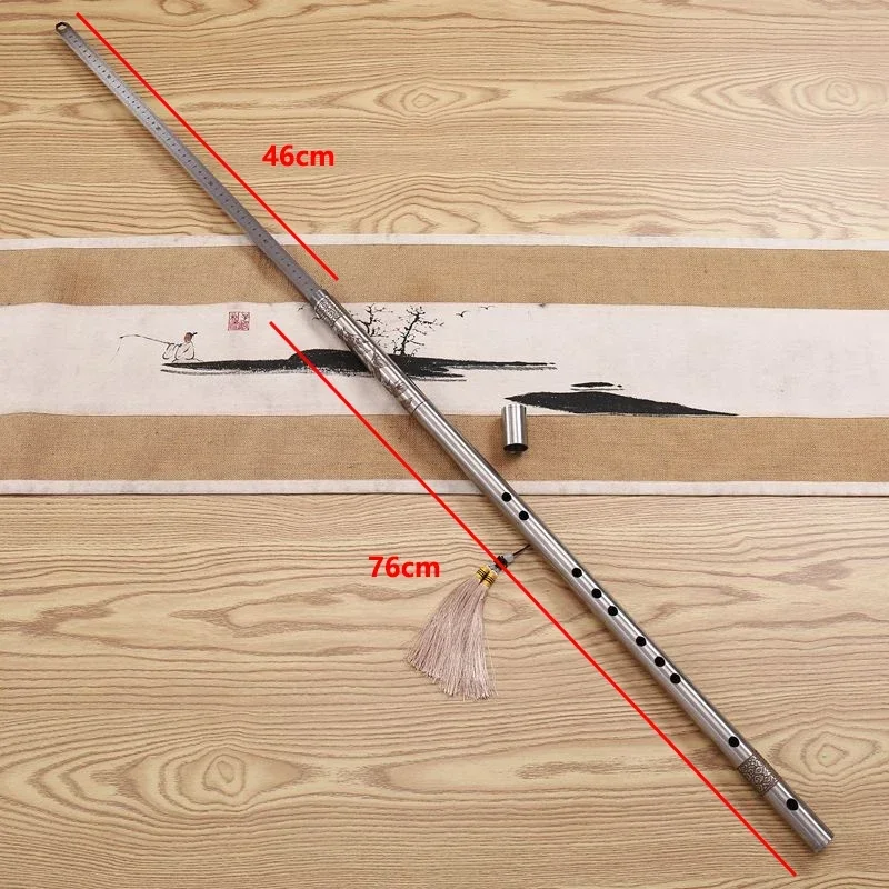 Outdoor EDC Longquan Hand Forged Steel Multifunctional Flute Ruller Short Stick Car Emergency Portable Window Breaking Tool