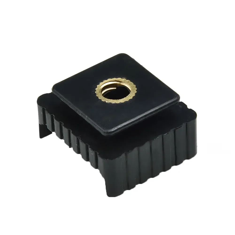 1x Flash Hot Shoe Mount Adapter Speedight Flash Cold Hot Shoe Bracket Mount Adapter 1/4" Screw For Studio Speedight Tripod